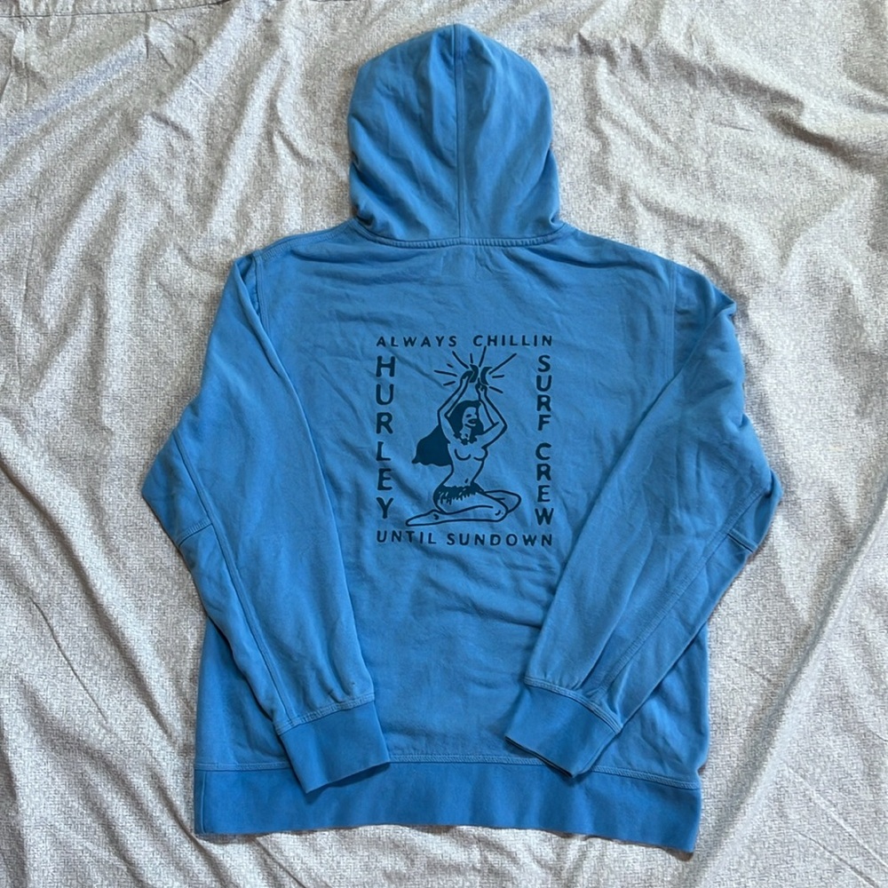 Blue Hurley Surf Hoodie